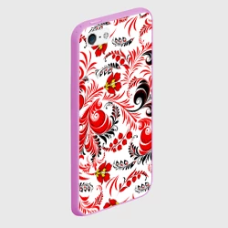 Чехол для iPhone 5/5S матовый Русская национальная роспись - фото 2