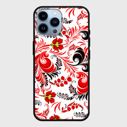 Чехол для iPhone 14 Pro Max Русская национальная роспись