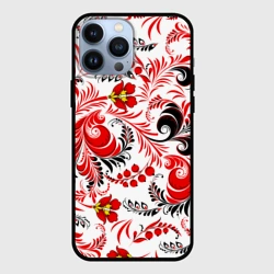 Чехол для iPhone 13 Pro Max Русская национальная роспись
