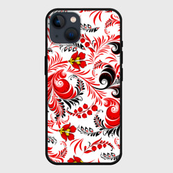 Чехол для iPhone 14 Русская национальная роспись