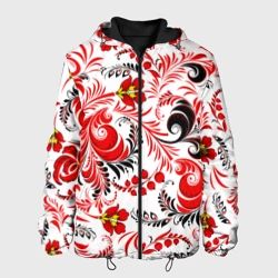 Мужская куртка 3D Русская национальная роспись