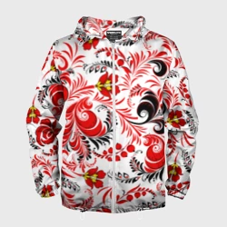 Мужская ветровка 3D Русская национальная роспись