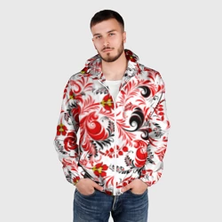 Мужская ветровка 3D Русская национальная роспись - фото 2