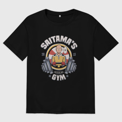 Мужская футболка хлопок Oversize Ванпанчмен 01