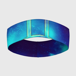 Повязка на голову 3D Близнецы Gemini, знак зодиака
