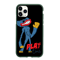 Чехол для iPhone 11 Pro Max матовый Comics Poppy Huggy Wuggy Playtime