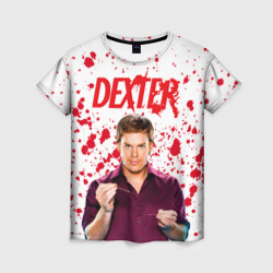 Женская футболка 3D Декстер Dexter