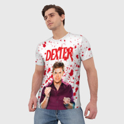 Мужская футболка 3D Декстер Dexter - фото 2