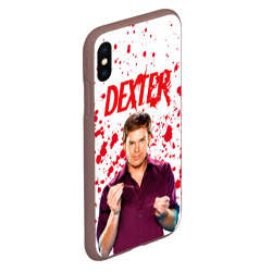 Чехол для iPhone XS Max матовый Декстер Dexter - фото 2