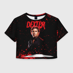 Женская футболка Crop-top 3D Dexter Декстер