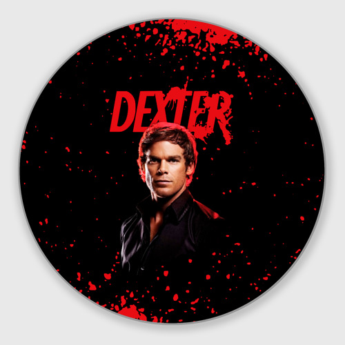 Круглый коврик для мышки Dexter Декстер