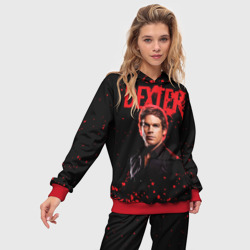 Женский костюм с толстовкой 3D Dexter Декстер - фото 2