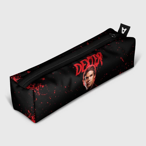 Пенал школьный 3D с принтом Dexter Декстер, вид спереди #2