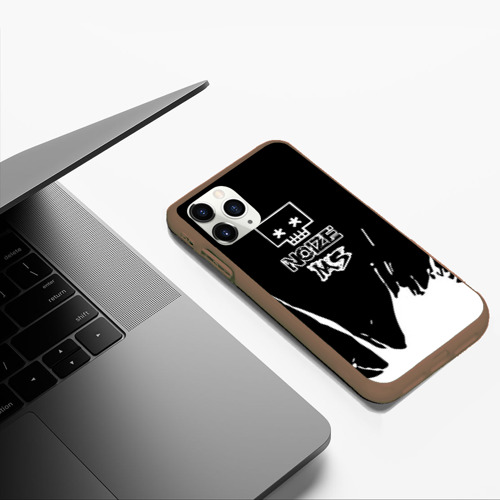 Чехол для iPhone 11 Pro Max матовый с принтом Noize MC / Нойз МС, фото #5
