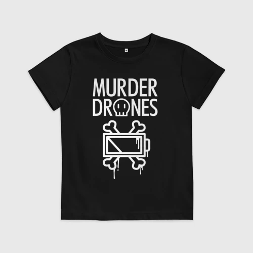 Детская футболка хлопок Murder Drones Дроны-убийцы