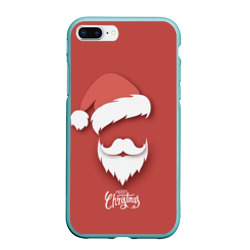 Чехол для iPhone 7Plus/8 Plus матовый Merry Christmas Счастливого Рождества