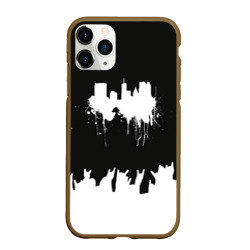 Чехол для iPhone 11 Pro матовый Black sity Город тьмы art 2