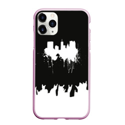 Чехол для iPhone 11 Pro Max матовый Black sity Город тьмы art 2