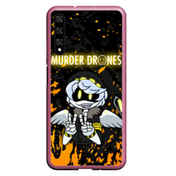 Чехол для Honor 20 Murder Drones serial designation n серийное обозначение