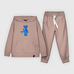 Детский костюм с толстовкой хлопок Monster Huggy Wuggy\Хагги Вагии