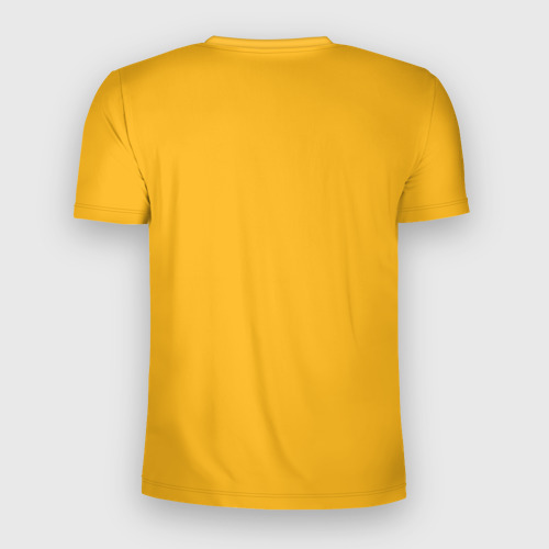 Мужская футболка 3D Slim с принтом Срежиссировано Квентином Тарантино, вид сзади #1