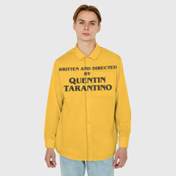 Мужская рубашка oversize 3D Срежиссировано Квентином Тарантино - фото 2