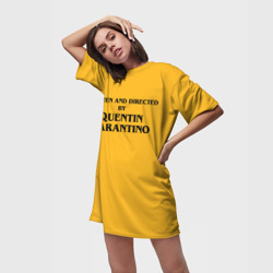 Платье-футболка 3D Срежиссировано Квентином Тарантино - фото 2