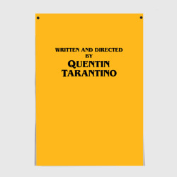 Постер Срежиссировано Квентином Тарантино