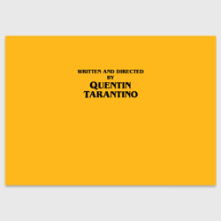 Поздравительная открытка Срежиссировано Квентином Тарантино