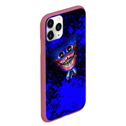 Чехол для iPhone 11 Pro Max матовый Poppy Playtime blue игра Поппи плейтайм - фото 2