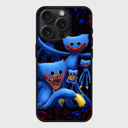 Чехол силиконовый для Apple iPhone 15 Pro матовый Poppy Playtime game Поппи плейтайм персонажи