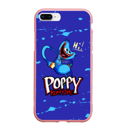 Чехол для iPhone 7Plus/8 Plus матовый Poppy Playtime Hi Поппи плейтайм