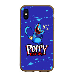 Чехол для iPhone XS Max матовый Poppy Playtime Hi Поппи плейтайм