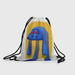 Рюкзак-мешок 3D Poppy Playtime, Хагги Вагги вниз головой