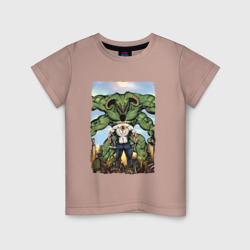 Детская футболка хлопок Крутой Сэм и Алудранский рептилоид