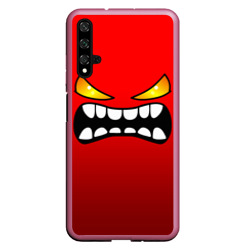 Чехол для Honor 20 Geometry Dash face demon