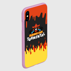 Чехол для iPhone XS Max матовый Serious Sam tormental 2D - фото 2