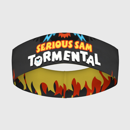 Повязка на голову 3D Serious Sam tormental 2D