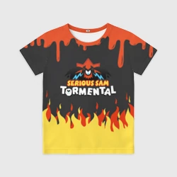 Детская футболка 3D Serious Sam tormental 2D