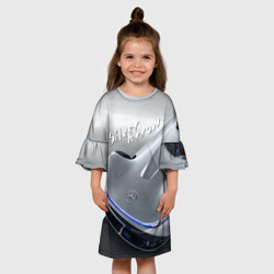Детское платье 3D Mercedes-Benz EQ Silver Arrow Concept - фото 2