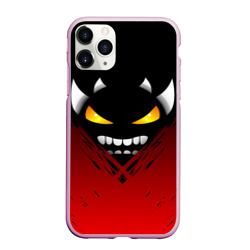 Чехол для iPhone 11 Pro Max матовый Geometry Dash яростный демон Rage demon