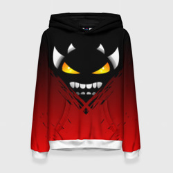 Женская толстовка 3D Geometry Dash яростный демон Rage demon