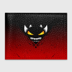 Обложка для студенческого билета Geometry Dash яростный демон Rage demon