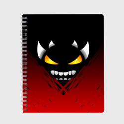 Тетрадь Geometry Dash яростный демон Rage demon