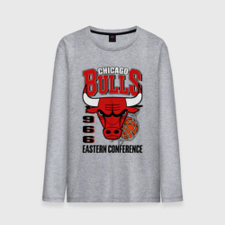 Мужской лонгслив хлопок Chicago Bulls NBA