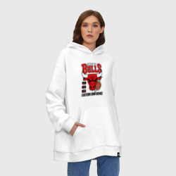 Худи SuperOversize хлопок Chicago Bulls NBA - фото 2