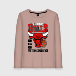 Женский лонгслив хлопок Chicago Bulls NBA