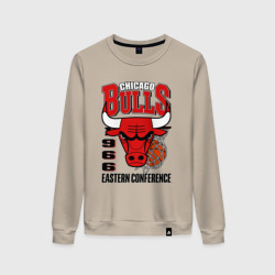 Женский свитшот хлопок Chicago Bulls NBA