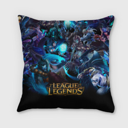 Подушка 3D League of Legends лига Легенд Герои