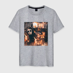 Mnogoznaal on fire – Мужская футболка хлопок с принтом купить со скидкой в -20%